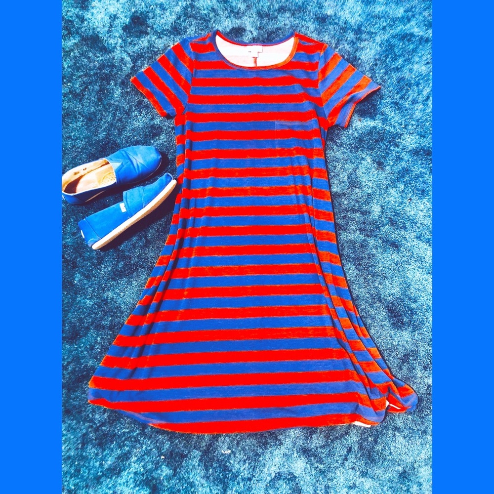 LuLaRoe Striped Carly